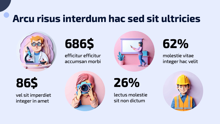 Paper Collage Purple Creative slide 4